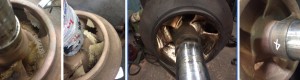 Badly Damaged Impeller Repair